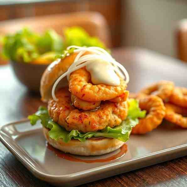 Guam Shrimp Patties - Crispy Shrimp Burger Recipe